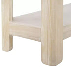 Tavolo Consolle Rustico – Piano in Legno Impiallacciato, Angoli Arrotondati, Gambe in Pino, Larghezza 150 cm, Portata 68 kg