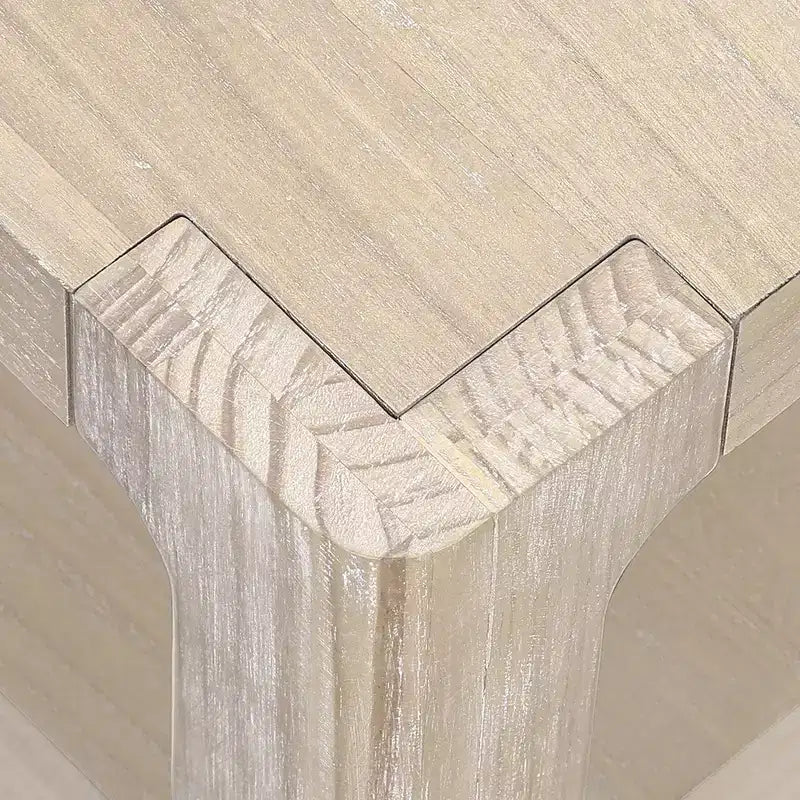 Tavolo Consolle Rustico – Piano in Legno Impiallacciato, Angoli Arrotondati, Gambe in Pino, Larghezza 150 cm, Portata 68 kg