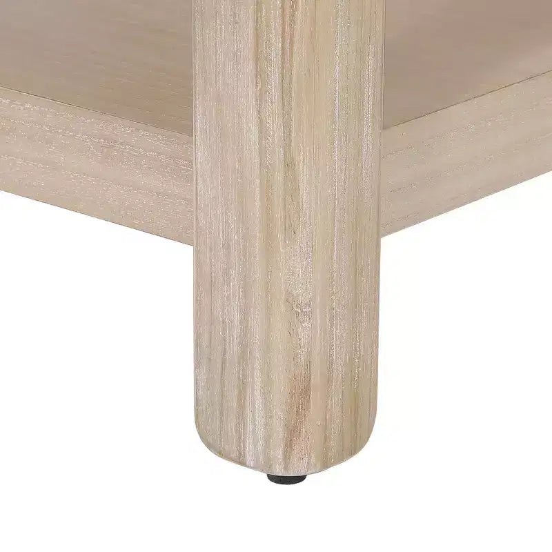 Tavolo Consolle Rustico – Piano in Legno Impiallacciato, Angoli Arrotondati, Gambe in Pino, Larghezza 150 cm, Portata 68 kg