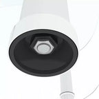 Tavolino da caffè ovale moderno con piano in vetro e gambe in rovere - 89,94x50,01x45,01 cm - Capacità di carico 100 kg