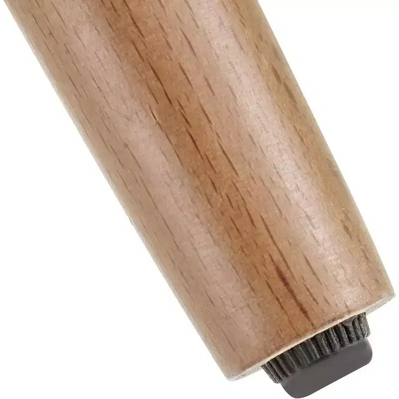 Tavolino da caffè ovale moderno con piano in vetro e gambe in rovere - 89,94x50,01x45,01 cm - Capacità di carico 100 kg