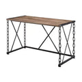 Acme Furniture Jodie Desk Rustic Oak/Antique Black