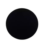 Tavolino finale Glam in acrilico nero – Gambe curve, rivestito trasparente, non tossico, 19,63"L