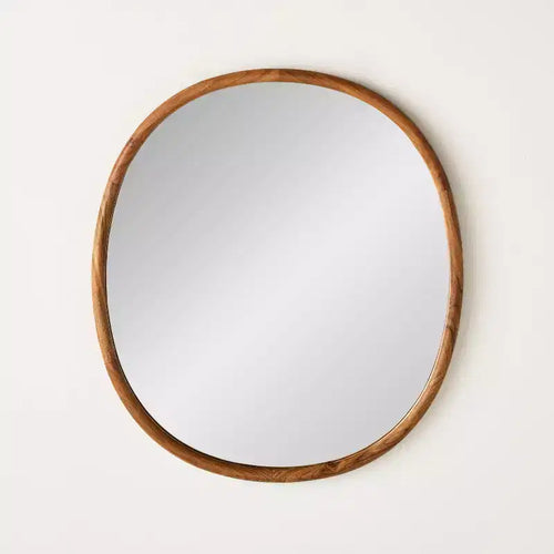 30"x27" Rounded Corner Accent Mirror - Hearth & Hand™ with Magnolia