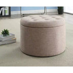 Designs4Comfort Round Shoe Ottoman - Breighton Home
