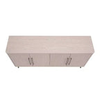 Madia moderna di metà secolo da 64,6" con 8 ripiani e 4 ante – Composito di legno