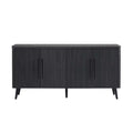 Manhattan Comfort 64.6" Jodie Mid-Century Modern Sideboard with 8 Shelves